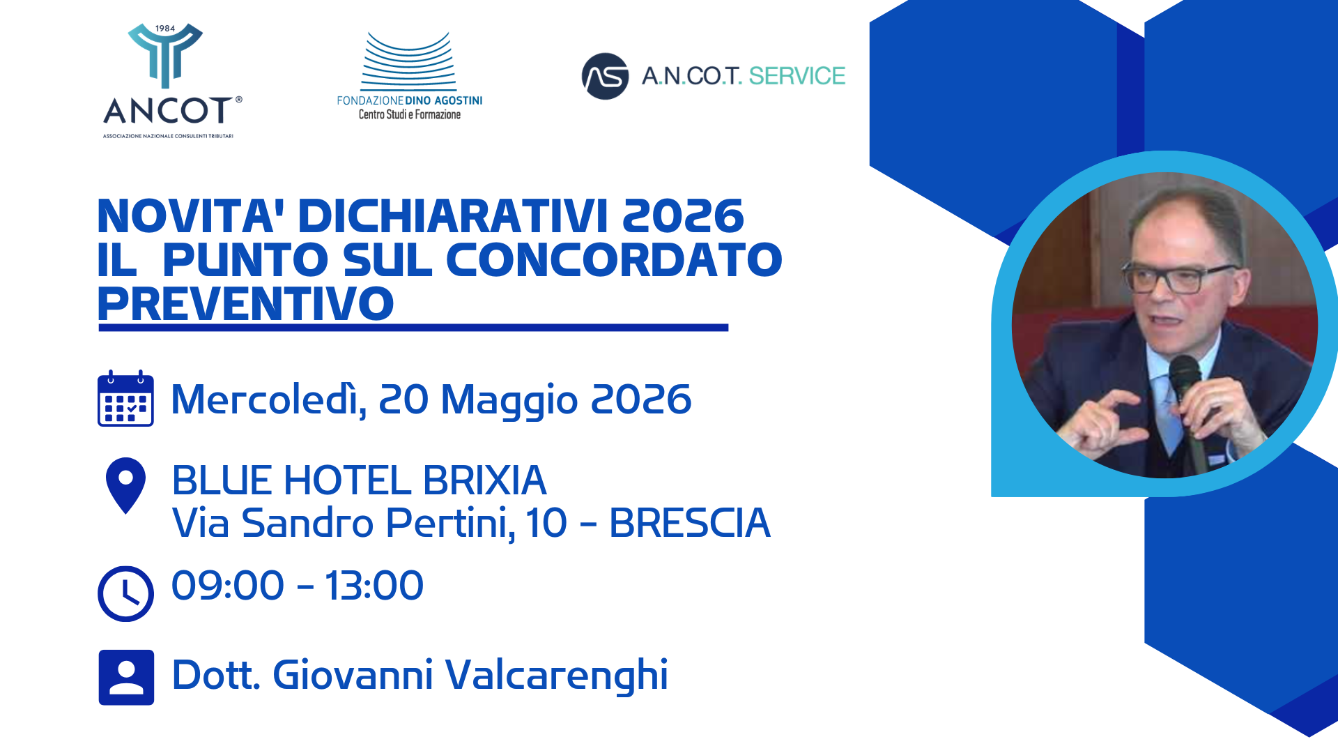 Evento gratuito per gli Associati A.N.CO.T.